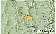 Savanna Style 3D Map of ZIP code 84330