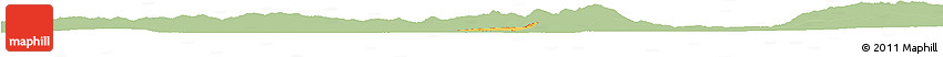 Savanna Style Horizon Map of ZIP Code 84330, single color outside