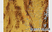 Physical Map of ZIP code 84330