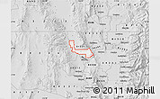Silver Style Map of ZIP code 84330