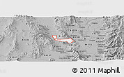 Gray Panoramic Map of ZIP code 84330