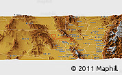 Physical Panoramic Map of ZIP code 84330