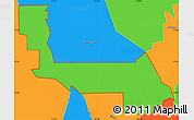 Political Simple Map of ZIP code 84330
