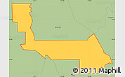 Savanna Style Simple Map of ZIP code 84330