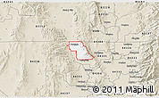 Classic Style 3D Map of ZIP code 84331