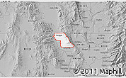Gray 3D Map of ZIP code 84331
