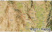 Satellite 3D Map of ZIP code 84331
