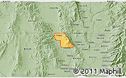 Savanna Style 3D Map of ZIP code 84331