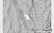 Gray Map of ZIP code 84331
