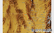 Physical Map of ZIP code 84331