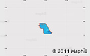 Political Map of ZIP code 84331, cropped outside
