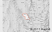 Silver Style Map of ZIP code 84331