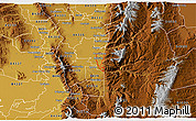 Physical 3D Map of ZIP code 84332