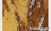 Physical Map of ZIP code 84332