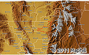 Physical 3D Map of ZIP code 84333