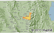 Savanna Style 3D Map of ZIP code 84333