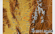 Physical Map of ZIP code 84333