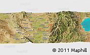 Satellite Panoramic Map of ZIP code 84333