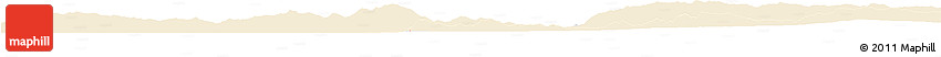 Classic Style Horizon Map of ZIP Code 84335, single color outside