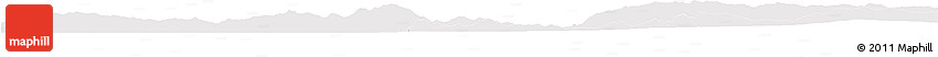 Silver Style Horizon Map of ZIP Code 84335, single color outside