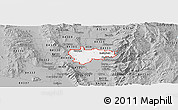 Gray Panoramic Map of ZIP code 84335