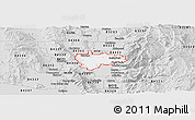 Silver Style Panoramic Map of ZIP code 84335