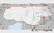 Gray 3D Map of ZIP code 84336