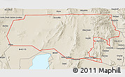 Shaded Relief 3D Map of ZIP code 84336
