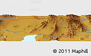 Physical Panoramic Map of ZIP code 84336