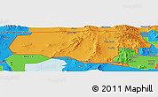 Political Panoramic Map of ZIP code 84336