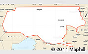 Classic Style Simple Map of ZIP code 84336