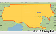 Savanna Style Simple Map of ZIP code 84336