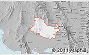 Gray 3D Map of ZIP code 84337
