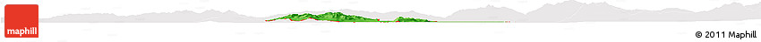 Political Horizon Map of ZIP Code 84337, cropped outside