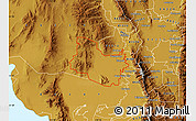 Physical Map of ZIP code 84337