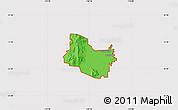 Political Map of ZIP code 84337, cropped outside