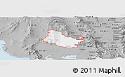 Gray Panoramic Map of ZIP code 84337
