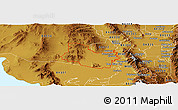 Physical Panoramic Map of ZIP code 84337