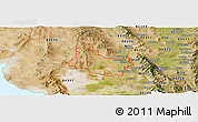 Satellite Panoramic Map of ZIP code 84337