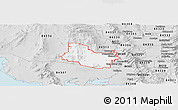 Silver Style Panoramic Map of ZIP code 84337