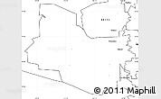 Blank Simple Map of ZIP code 84337