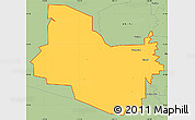 Savanna Style Simple Map of ZIP code 84337