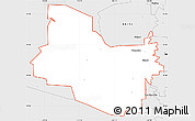 Silver Style Simple Map of ZIP code 84337