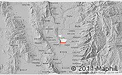 Gray 3D Map of ZIP code 84338