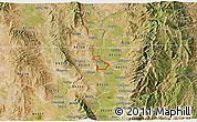 Satellite 3D Map of ZIP code 84338
