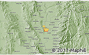 Savanna Style 3D Map of ZIP code 84338