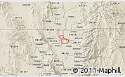 Shaded Relief 3D Map of ZIP code 84338