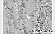 Gray Map of ZIP code 84338