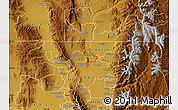 Physical Map of ZIP code 84338