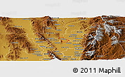 Physical Panoramic Map of ZIP code 84338